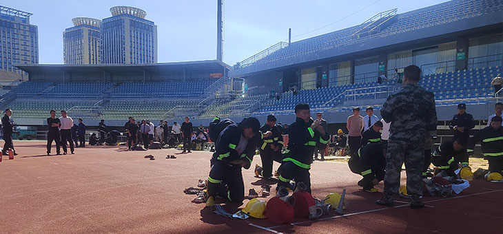 官渡区物业服务行业消防技能大比武 昆明天祐正元物业服务有限公司斩获 “先锋团队奖”